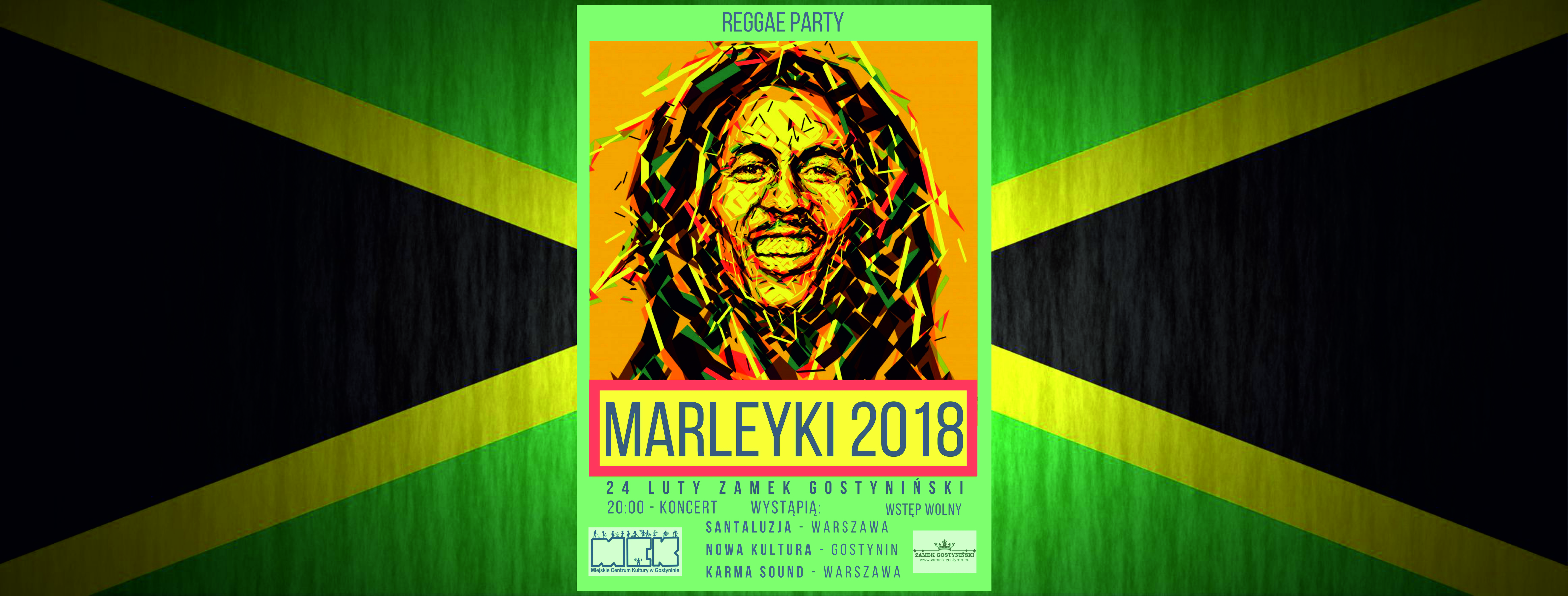 Reggae Party – MARLEYKI 2018 Gostynin