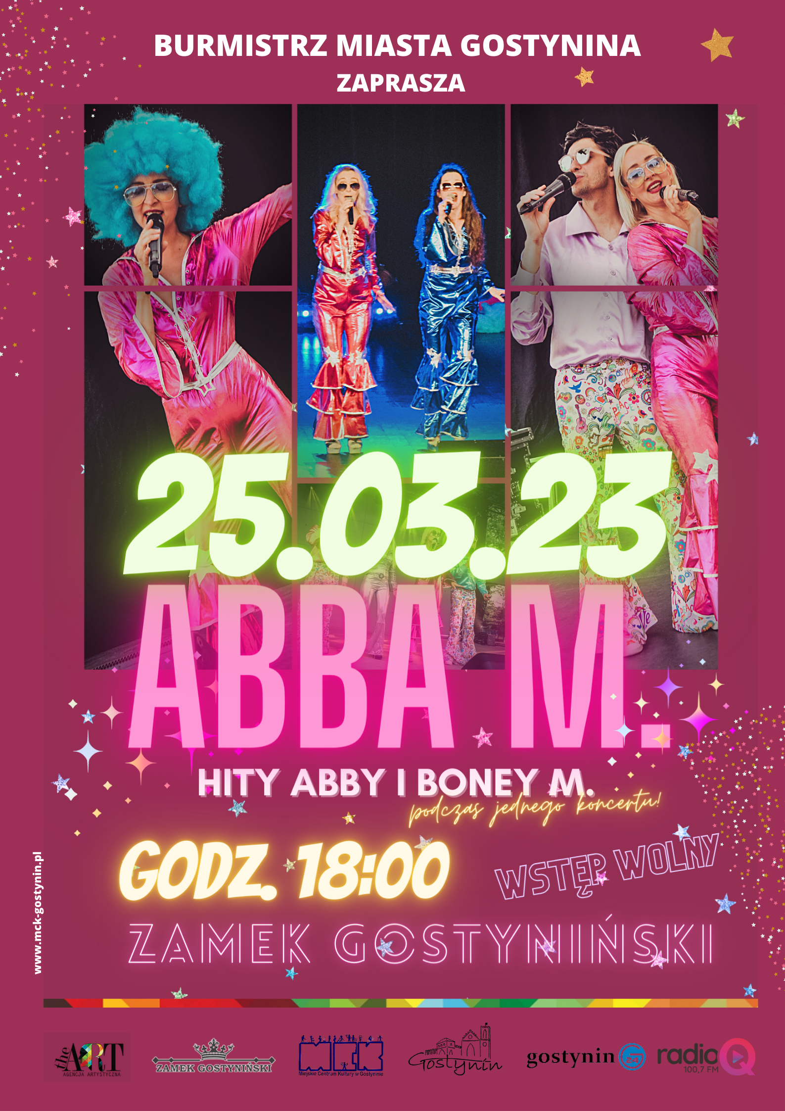 25/03 | KONCERT „ABBA M.” NA ZAMKU